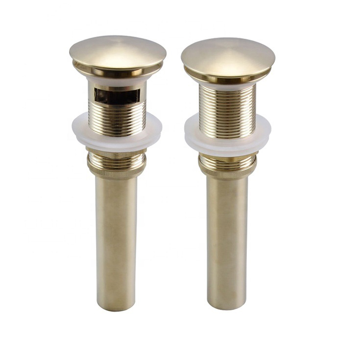 ODM Brushed Nickel Pop up Drain Factory