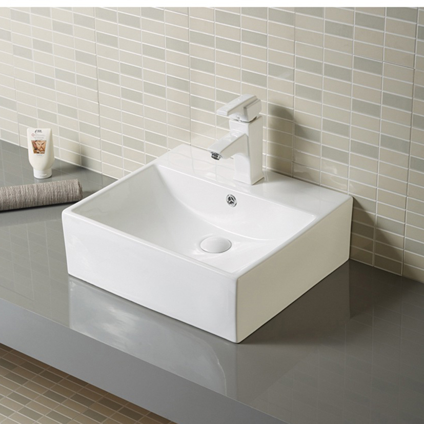 Rectangular Bathroom Hand Wash Lavabo