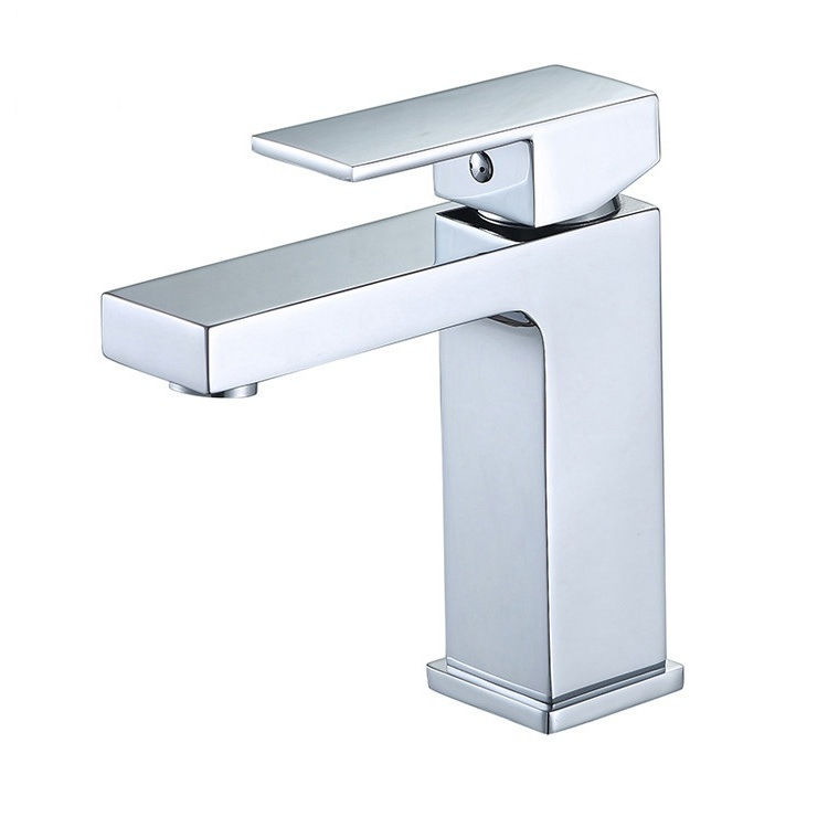 Chrome Single Handle Pull Down Sink Faucet