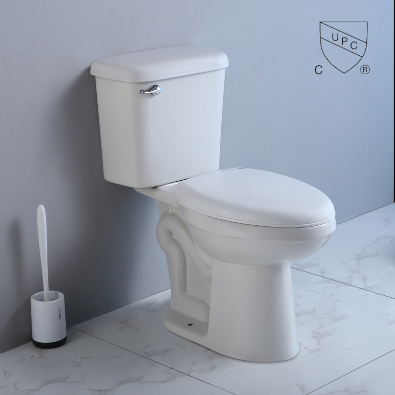 Comfort Height Skirted Two Piece Toilet White