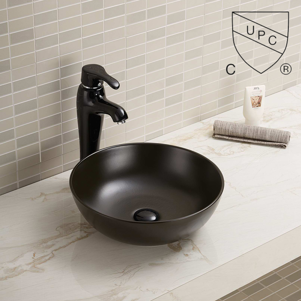 Countertop-Mounted Bathroomsmall Wash Basin Price With No Overflow