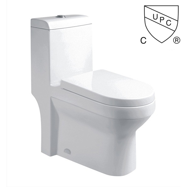 No Clogs CUPC Toilet Siphon Vortex Water Closet Commode Standard Height