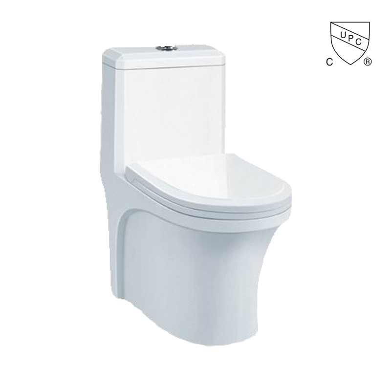 New Modern Design Ceramic Bathroom Toilets Ceramic Wash Down One Piece Toilet