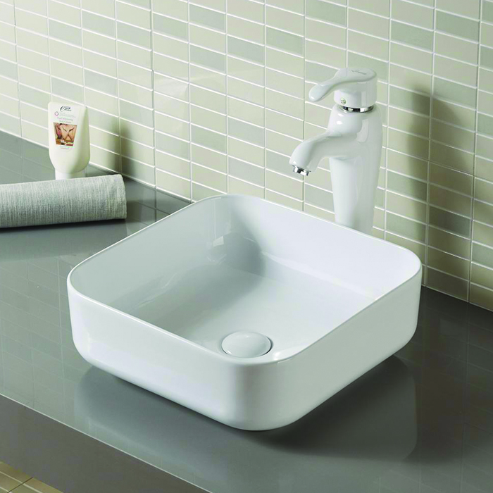 Simple Balcony Wash Basin Art Basin Household Hotel White