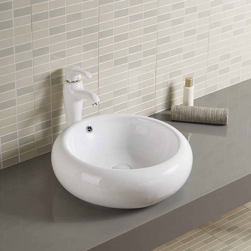 Modern Ceramic Bathroom Sink Hand Wash Basin