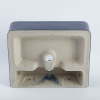 Modern Rounded Corners Wash Basin Water-Resistant Above Counter Sink