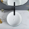 Modern Simple Design Smooth & Polished Porcelain Vessel Bowl Sink