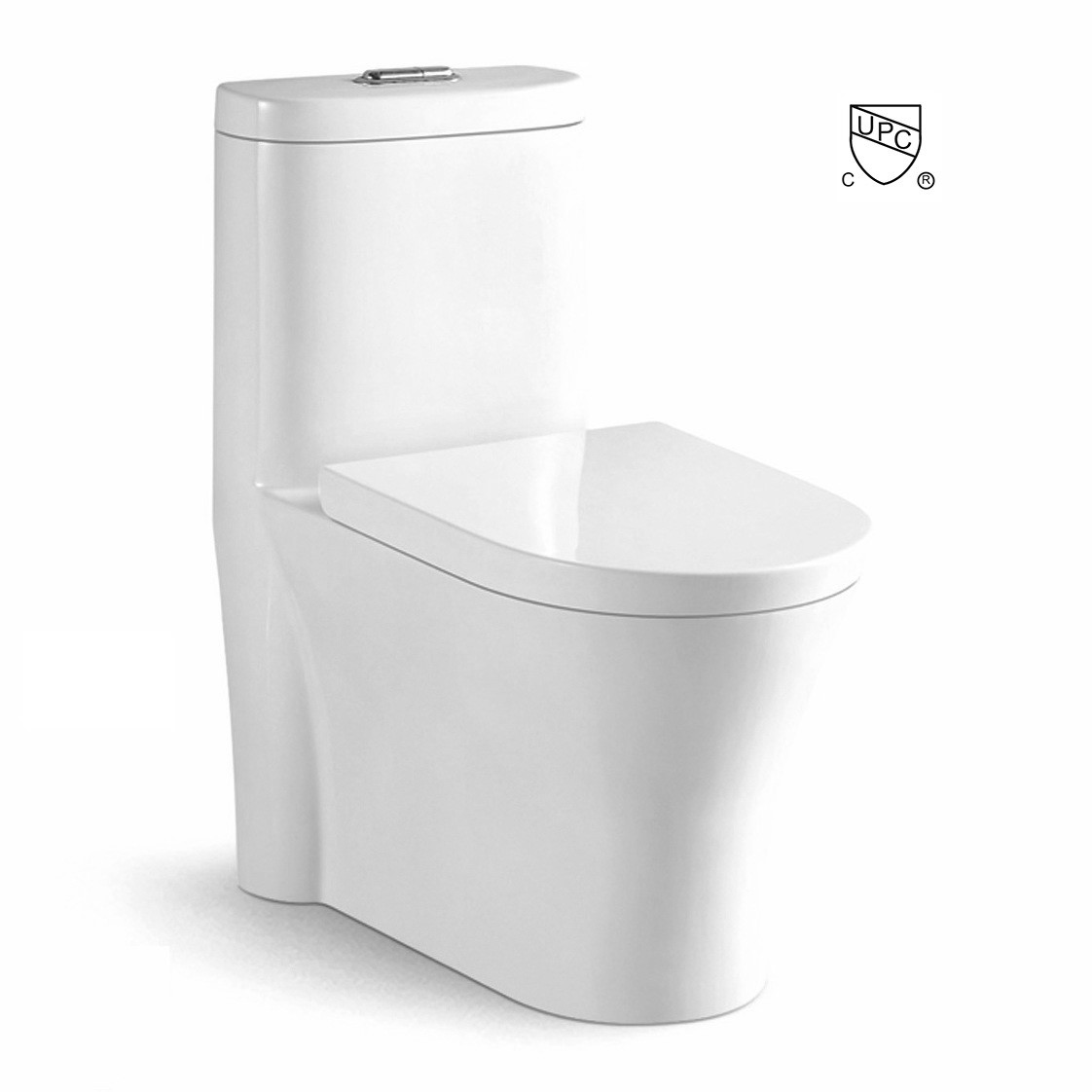 Dual Flush Ceramic Modern One Piece Toilet