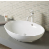 Oval Bathroom Lavatory Sink Face Wash Basin