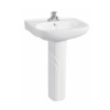 Ceramic Bathroom Sink Stand with Pedistal