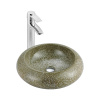 Lavatory ceramic washing basin top porcelain round sink