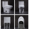 Luxury Ceramic Floor Mounted Water Closet Toilet With Watersence Certificate