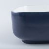 High-Quality Ceramic Construction Convenient Versatility Blue Wash Basin