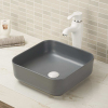 Small Size Vitreous China Pedestal Vessel Sink