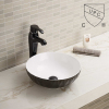 Sanitary Ware Vessel Sink Round Wash Basin Chinese Above Counter Bathroom Sink