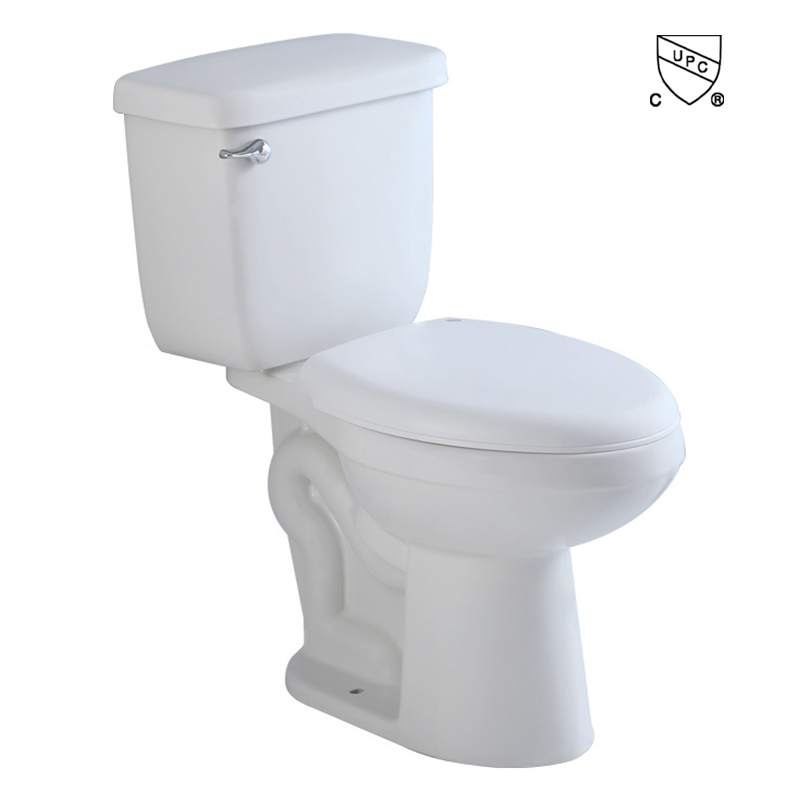 Factory Direct Premium Quality Ceramic Siphon S Trap Two Piece Ceramic Toilet