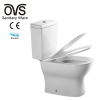 Chinese Suppliers Ceramic P Trap Ceramic Standard Two Piece Toilet for Bathroom