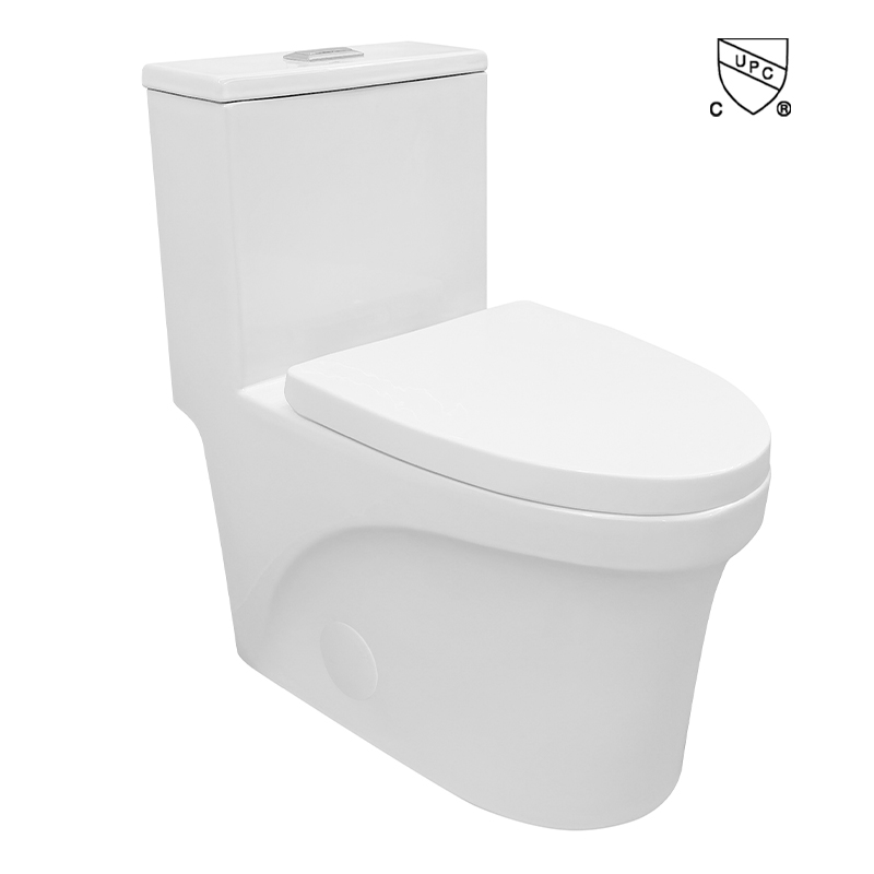 cUPC North American Style Modern Design Floor Ceramic Elongated Toilet