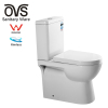 WC Pedestal Two Piece P Trap Hot Sale Commode Good Price Ceramic Toilet Bowl