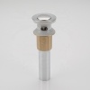 304 Stainless Steel Pop up Brushed Nickel Sink Stopper