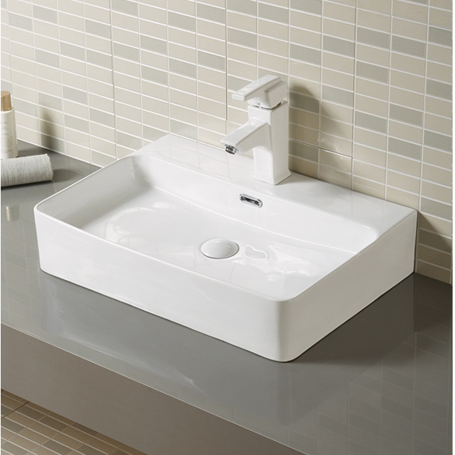 Large size bathroom hand wash sink