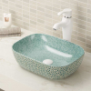 Vessel sink ceramic lavabo with custom made color