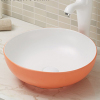 Round counter top bathroom wash basin bowl