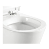 Wc Sanitary Ware Bathroom Gravity Flushing Floor Standing Back To Wall Toilet