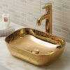 Vessel sink ceramic lavabo with custom made color