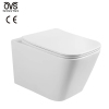 Wc Washdown Water Closet Ceramic Grey Bathroom Wall Hang Toilet For Sale