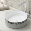 Custom matt color modern round wash basin factory