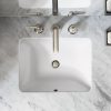 Smooth Non-Porous Surface Deep Wash Basin Sink Undermount Basin