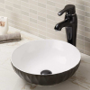 Small round counter top bathroom basin bowl