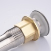 304 Stainless Steel Pop up Brushed Nickel Sink Stopper