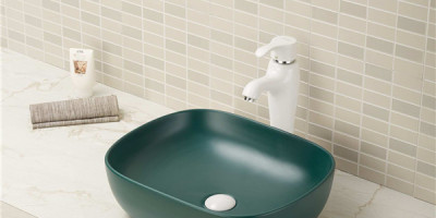 Ceramic bathroom sink installation steps