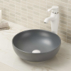 Round counter top bathroom wash basin bowl