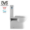 WC Pedestal Two Piece P Trap Hot Sale Commode Good Price Ceramic Toilet Bowl