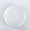 Stain Scratch-Resistant  Vessel Sink Bowl Premium Durable Porcelain Basin