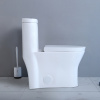 White Standard Height Of Water Closet Glazed Surface Is Self-Cleaning Toilet