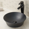 Round Shape Bathroom Porcelain Vessel Sink