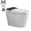 Bathroom Automatic Flush Ceramic Floor One Piece Intelligent Smart Toilet Bowl