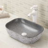 Vessel sink ceramic lavabo with custom made color