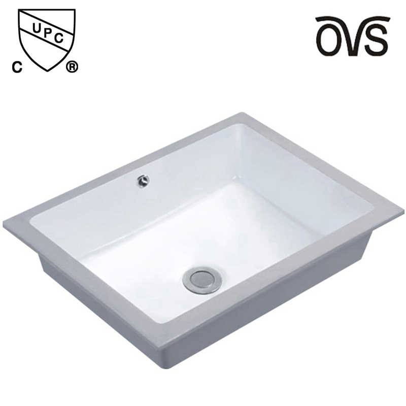 Low Water Absorption Small Vessel Sink With Overflow