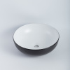 Porcelain Ceramic Wash Basin Black Look Stylish And Elegant 