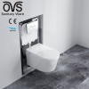 Intelligent WC Elongated Bathroom Water Closet Intelligent Valve Smart Toilet