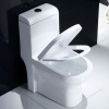 No Clogs CUPC Toilet Siphon Vortex Water Closet Commode Standard Height