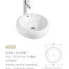 modern Ceramic bathroom sink hand wash basin