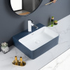 Sleek And Elegant Design Vessel Type Wash Basin Show European Inspired