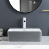 Rectangular Ceramic Porcelain Hand Wash Basin Above Counter Countertop Sink