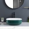 Square Porcelain Wash Basin Price Above Counter Bathroom Vessel Sink